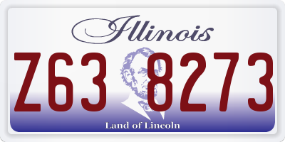 IL license plate Z638273