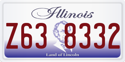 IL license plate Z638332