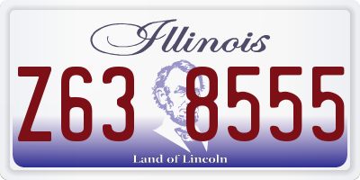 IL license plate Z638555