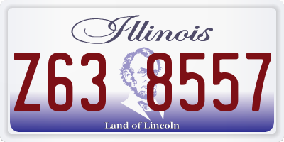 IL license plate Z638557