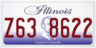 IL license plate Z638622