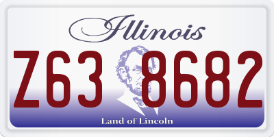 IL license plate Z638682