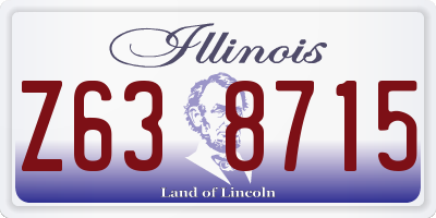 IL license plate Z638715