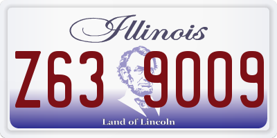 IL license plate Z639009
