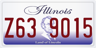IL license plate Z639015