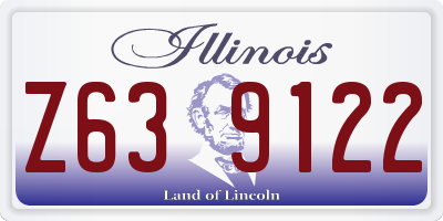 IL license plate Z639122