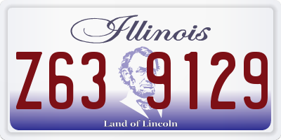 IL license plate Z639129
