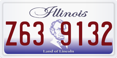 IL license plate Z639132