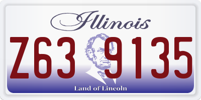 IL license plate Z639135