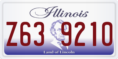 IL license plate Z639210