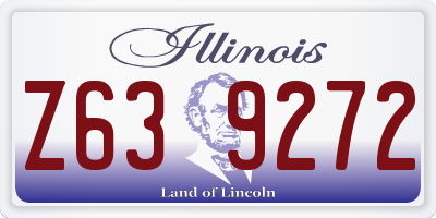 IL license plate Z639272