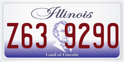 IL license plate Z639290