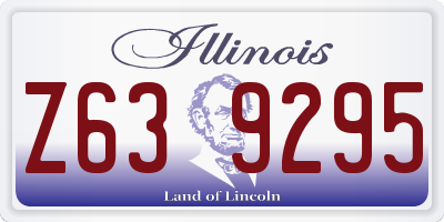 IL license plate Z639295