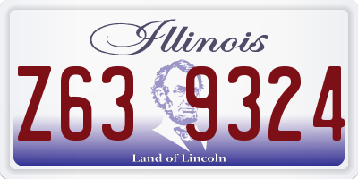 IL license plate Z639324