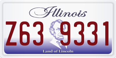 IL license plate Z639331