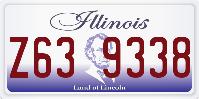 IL license plate Z639338