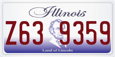 IL license plate Z639359