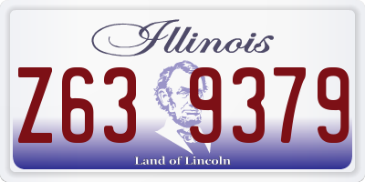 IL license plate Z639379