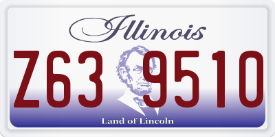 IL license plate Z639510