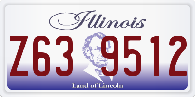 IL license plate Z639512