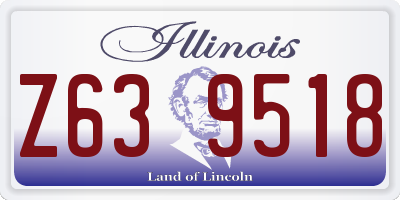 IL license plate Z639518