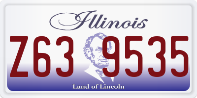 IL license plate Z639535