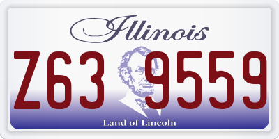 IL license plate Z639559