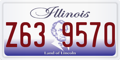 IL license plate Z639570