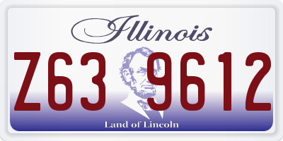 IL license plate Z639612