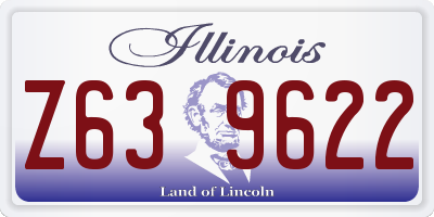 IL license plate Z639622