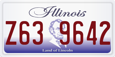 IL license plate Z639642