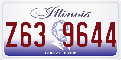 IL license plate Z639644