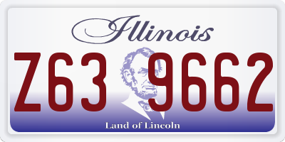 IL license plate Z639662