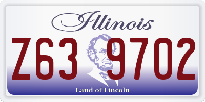 IL license plate Z639702