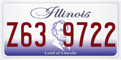 IL license plate Z639722