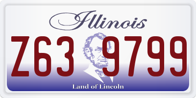 IL license plate Z639799