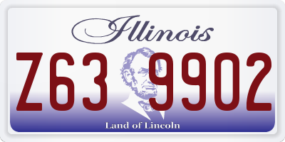 IL license plate Z639902