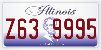 IL license plate Z639995