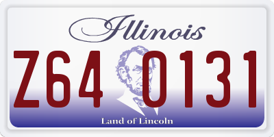 IL license plate Z640131