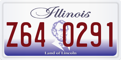 IL license plate Z640291