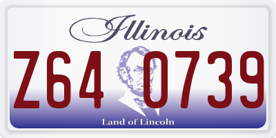 IL license plate Z640739