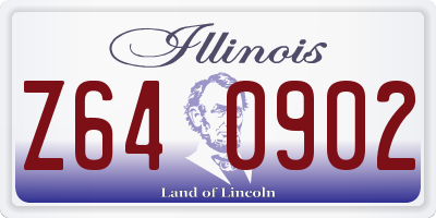 IL license plate Z640902