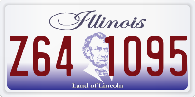 IL license plate Z641095