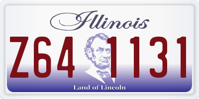 IL license plate Z641131