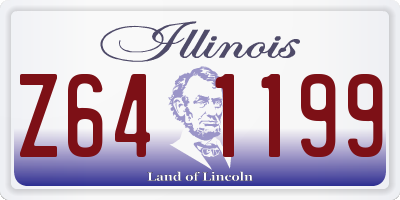 IL license plate Z641199