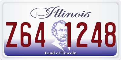 IL license plate Z641248