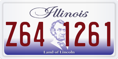 IL license plate Z641261