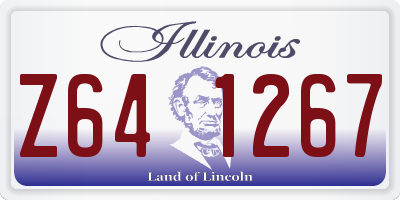 IL license plate Z641267