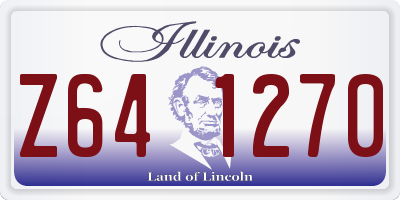 IL license plate Z641270