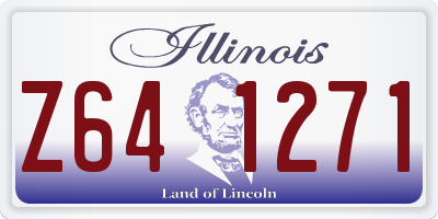 IL license plate Z641271